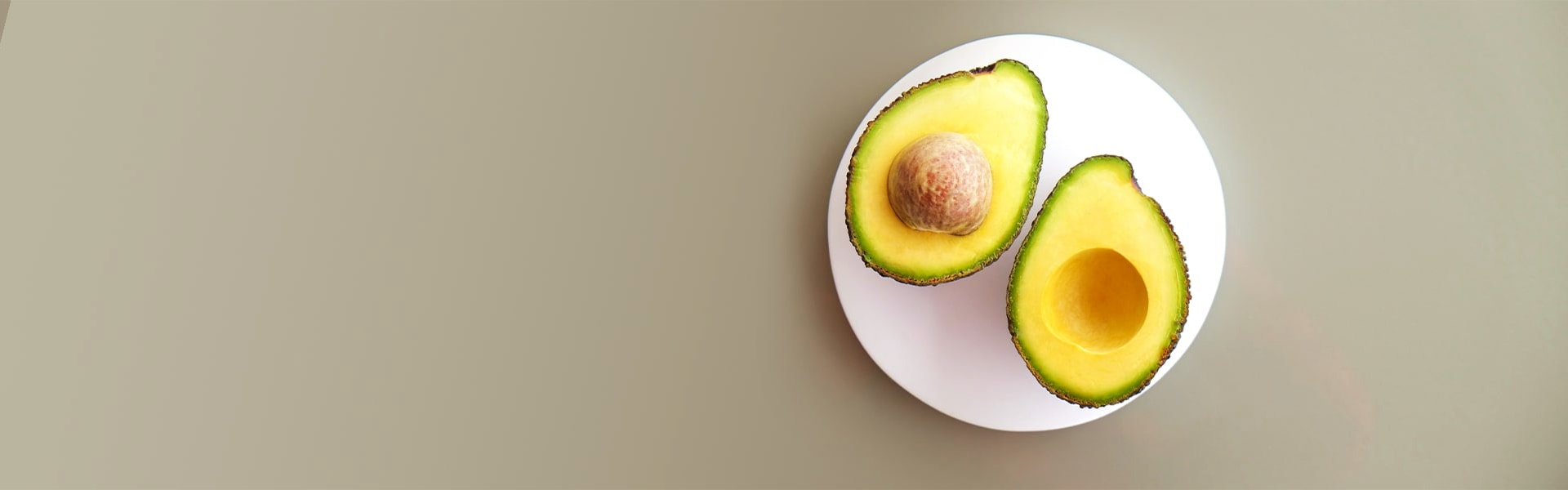 Ripe avocado fruit